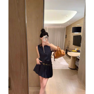 Váy MM CỔ BẺ kèm đai #sieucappp