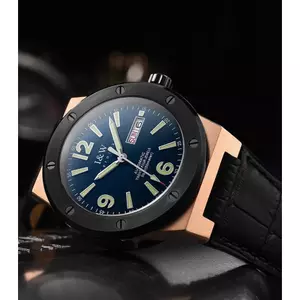 Đồng Hồ Nam Chính Hãng I&W Carnival 589G-D2 Full Box Chống Nước 50m Kính Sapphire (Máy Cơ Tự Động)