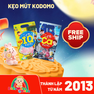 KẸO MÚT KODOMO BỔ SUNG CANXI / IQ CHO BÉ 3 TUỔI+ | GÓI 10 CÂY BABYMALL & CARE