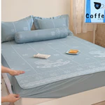 Chăn kèm chiếu điều hòa băng lạnh cao cấp  có lỗ thoáng khí, thoáng mát tức thì, giải nhiệt mùa hè- bán tách set — ảnh 4