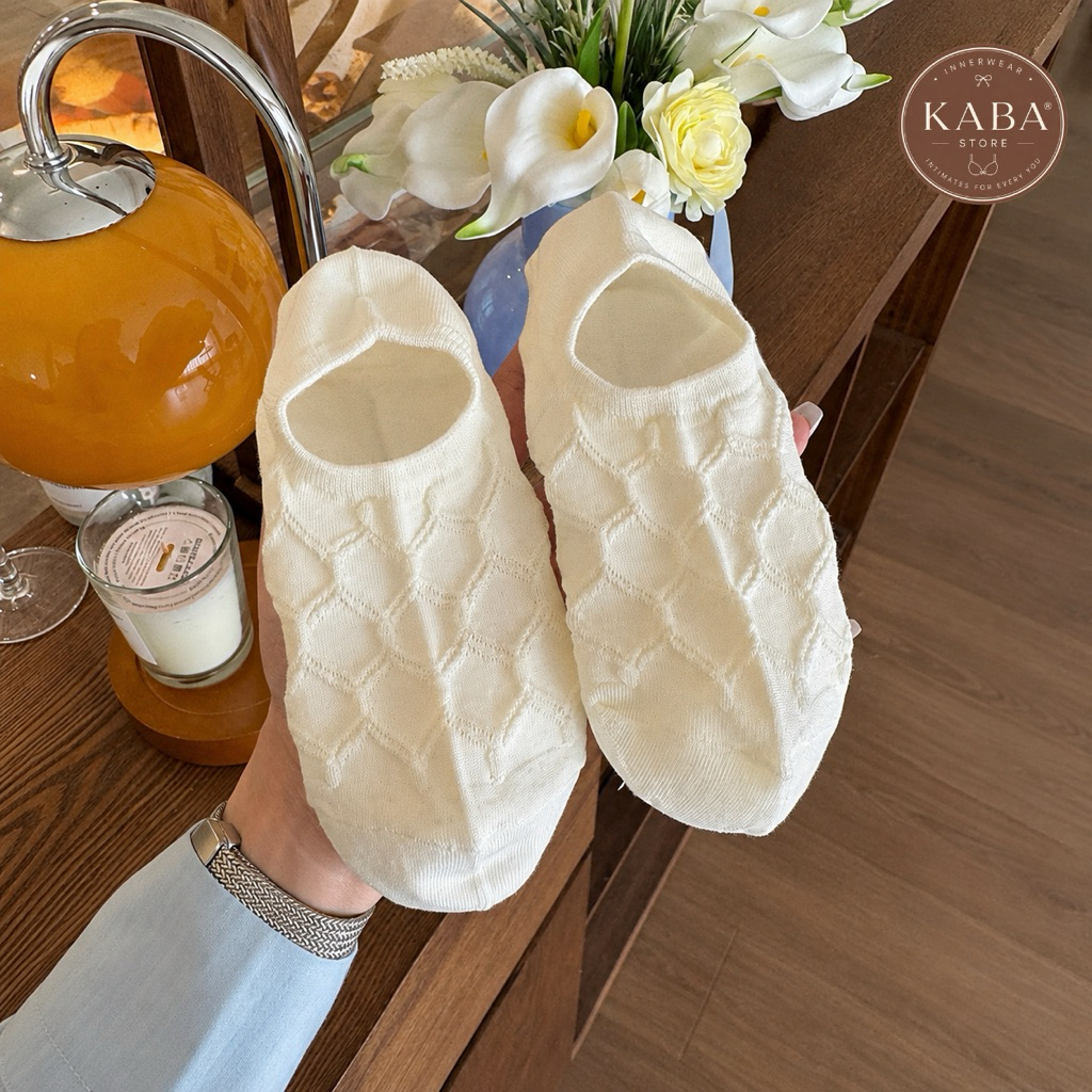 [KABA] 🧦 TẤT NỮ CỔ NGẮN HỌA TIẾT – MỀM MẠI, THOÁNG KHÍ, DỄ PHỐI ĐỒ