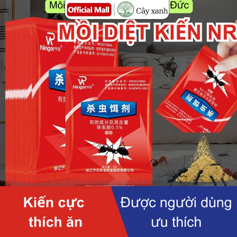 Thuốc Diệt Kiến NR Dạng Mồi Bả Kiến Ăn Mồi Và Lây Lan Độc Tính Diệt Cả Tổ Kiến Hiệu Quả Lâu Dài Dễ Sử Dụng Khang Đức