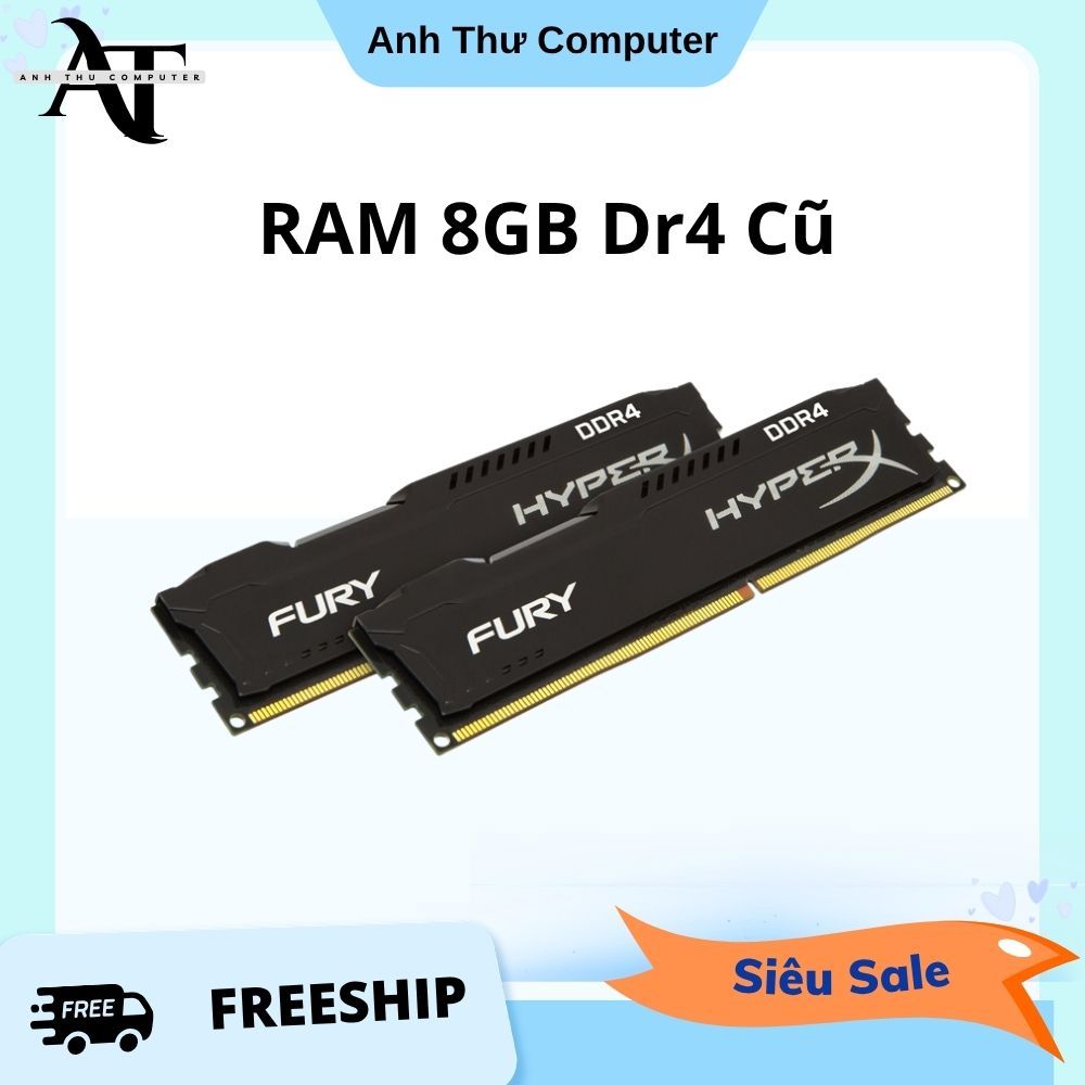 Ram PC 8GB DDR4 Các Loại Bus 2133. 2400, 2666, 3200 CŨ CHuẩn