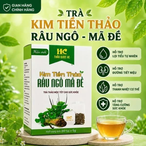Trà Túi Lọc Kim Tiền Thảo Râu Ngô Mã Đề Nguyên Chất 30 Túi Lọc Hương Vị Thanh Mát Dễ Uống