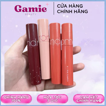 Son Bóng Juicy Lasting Tint 5.5g Tint lì bóng cho môi căng mọng Hàn Quốc giữ màu môi lâu trôi