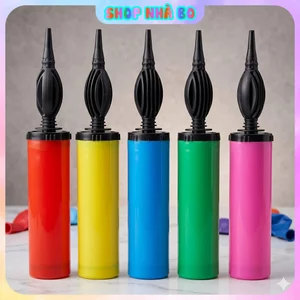 Bơm Bong Bóng Chuyên Dụng Cầm Tay Nhỏ, Bơm Nhà Bo Chất Liệu Nhựa Màu Pastel size nhỏ 24 (cm)