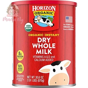 Sữa Tươi Nguyên Kem Dạng Bột Horizon Organic Dry Whole Milk 870g – Bổ Sung Canxi, Dinh Dưỡng Cho Cả Gia Đình