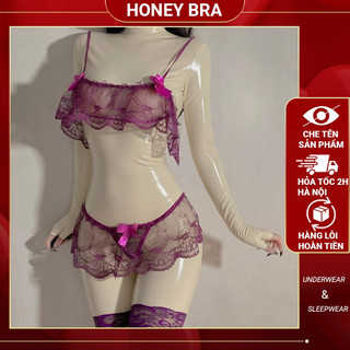 Bộ đồ lót ren mới siêu sexy DL04 Đồ lót gợi cảm quyến rũ Đồ lót ren sexy quyến rũ