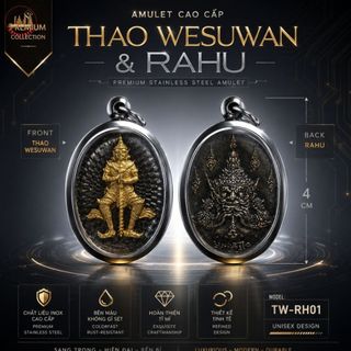 Vật Trang Trí Đeo Cổ Thao Wesuwan Mặt Dây Chuyền inox Cao Cấp Tạo Cảm Giác Thư thái