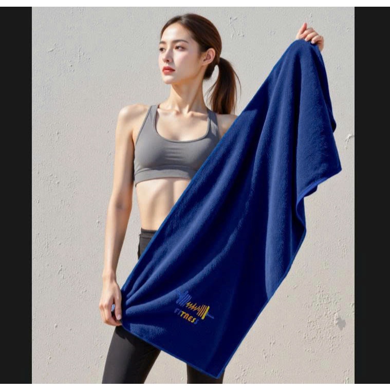 Khăn thể thao FITNESS (40x95cm) chơi Pickleball, Tennis..cực thấm mồ hôi, mềm mại