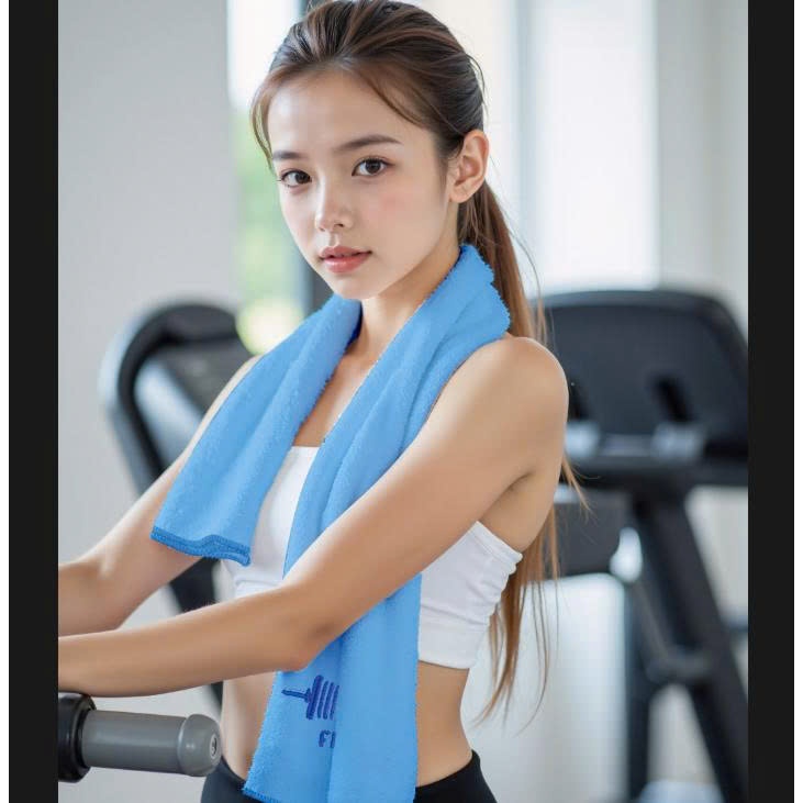 Khăn thể thao FITNESS (40x95cm) chơi Pickleball, Tennis..cực thấm mồ hôi, mềm mại