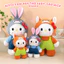 Gấu Bông Hello Kitty Mặc Áo Thỏ Judy Và Cáo Nick– Thú Nhồi Bông Cao Cấp Siêu Mềm, Quà Tặng