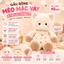 Gấu Bông Mèo Mặc Váy Vintage 40cm Cao Cấp – Thú Nhồi Bông Mèo Dễ Thương Siêu Mềm Mịn