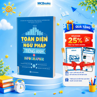 Sách - Chinh phục toàn diện Ngữ pháp tiếng Anh bằng Infographic - Tập 1