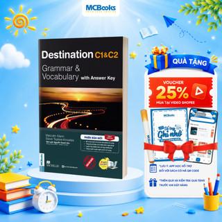 Sách - Destination C1&C2 Grammar and Vocabulary (Kèm Đáp Án) Tặng Audio và bài tập thực hành MCBooks