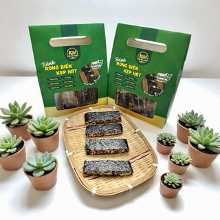 Bánh Rong Biển Kẹp Hạt Dinh Dưỡng Hàng Loại 1 Cao Cấp, Thanh Rong Biển Mix Hạt Cho Người Ăn Kiêng