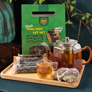 Bánh Rong Biển Kẹp Hạt Dinh Dưỡng Hàng Loại 1 Cao Cấp, Thanh Rong Biển Mix Hạt Cho Người Ăn Kiêng