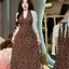 Đầm Yếm Nâu Chấm Bi Kèm Áo Khoác Tôn Dáng, Che Khuyết Điểm, Thanh Lịch Siêu Hot.Phù Hợp đi Chơi,
