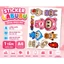 Sticker Labubu Dễ Thương Chống Nước – Decal Dán Laptop, Bình Nước, Vali, Xe Máy