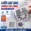 Combo 5 bịch Set 10 cái lưới lọc rác chống tắc nhà tắm, miệng cống thoát nước, chặn côn trùng 10x10cm