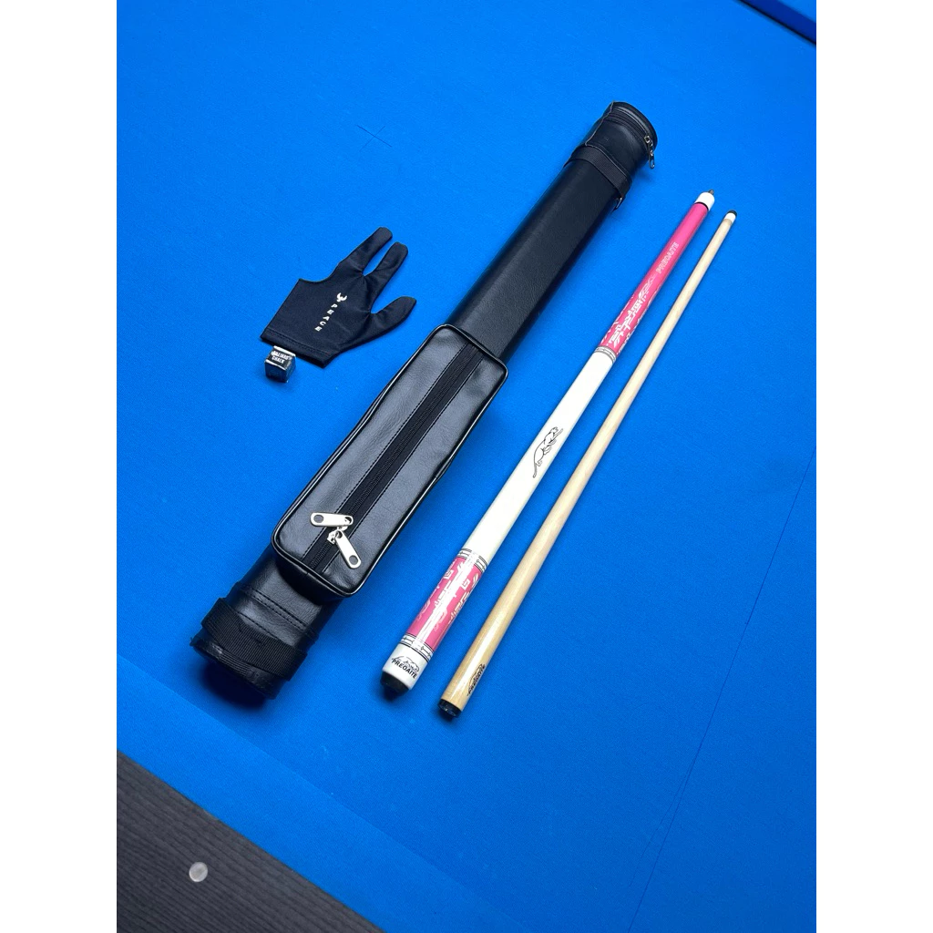 Cơ Bida Predator full hồng ngọn mộc chơi lỗ / pool tặng bao da, găng tay, lơ
