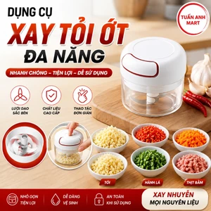Combo 2 cái Dụng cụ xay tỏi ớt đa năng