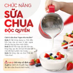 Máy Xay Nấu Đa Năng 12in1 Premium Lazychef - Máy Làm Sữa Hạt - Ủ sữa chua - Bảo Hành 12 tháng — ảnh 5