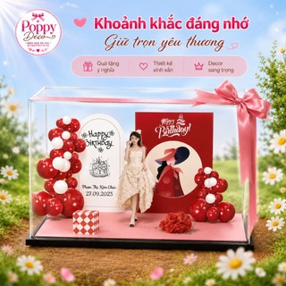 Quà tặng mô hình standee sinh nhật, Mô hình decor trang trí sinh nhật