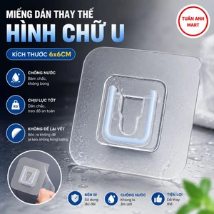 Combo 30 Miếng dán thay thế hình chữ U 6x6cm