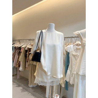 •𝙆𝙞𝙣𝙜𝙨𝙝𝙤𝙥𝙗𝙚𝙖𝙪𝙩𝙮•Set Lụa Trơn Phối Ren So Hot QC