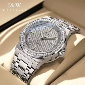 Đồng Hồ Nam Chính Hãng I&W Carnival 610G-T4 Full Box Chống Nước Kính Sapphire (Máy cơ tự động)