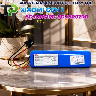 ( DUNG LƯỢNG 7000 mAh ) PIN ROBOT HÚT BỤI NÂNG CẤP THAY THẾ  XIAOMI VACUUM GEN 1 NÂNG CẤP BẢO HÀNH 12 THÁNG
