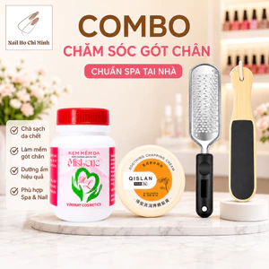 Combo 3/4 món chà gót chân thay lưỡi dành cho chị em làm tại nhà
