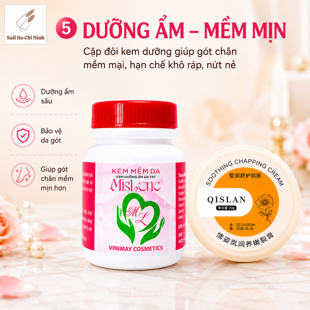 [SẢN PHẨM TRỢ GIÁ] Combo 3/4 món chà gót chân thay lưỡi dành cho chị em làm tại nhà