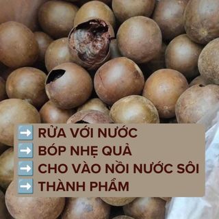 Combo 5 Quả La Hán Quả Khô Thanh Nhiệt Bổ Phế - Quả La Hán Sấy Khô Nguyên Trái Tự Nhiên-Thanh Lọc cơ thể, giảm stress