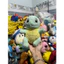Gấu 2hand Thú bông Pokémon rùa Squirtle này có thân màu xanh nhạt với mai rùa màu vàng đặc trưng.