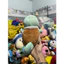 Gấu 2hand Thú bông Pokémon rùa Squirtle này có thân màu xanh nhạt với mai rùa màu vàng đặc trưng.