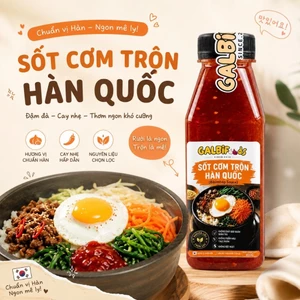 Sốt Bibimbap Hàn Quốc 400g – Ăn Liền – Trộn Cơm, Mì, Thịt Nướng – Cay Nhẹ
