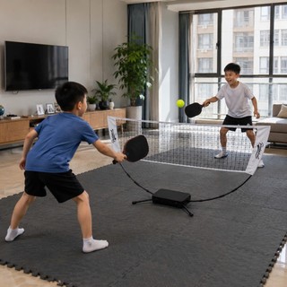 Lưới pickleball MINI 1,5M gấp gọn tập luyện tại nhà dễ dàng vận chuyển du lịch đẹp chắc chắn bền bỉ.