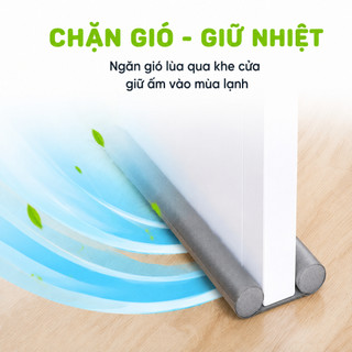 Thanh Xốp Chặn Cửa Chống Côn Trùng 95cm GD81 - Thanh Chặn Cửa Ngăn Gió Lùa, Kẹp Chân, Cách Âm