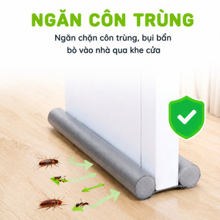 Thanh Xốp Chặn Cửa Chống Côn Trùng 95cm GD81 - Thanh Chặn Cửa Ngăn Gió Lùa, Kẹp Chân, Cách Âm