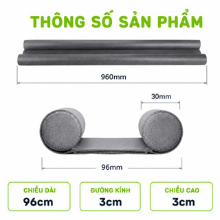 Thanh Xốp Chặn Cửa Chống Côn Trùng 95cm GD81 - Thanh Chặn Cửa Ngăn Gió Lùa, Kẹp Chân, Cách Âm