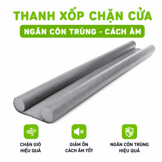 Thanh Xốp Chặn Cửa Chống Côn Trùng 95cm GD81 - Thanh Chặn Cửa Ngăn Gió Lùa, Kẹp Chân, Cách Âm