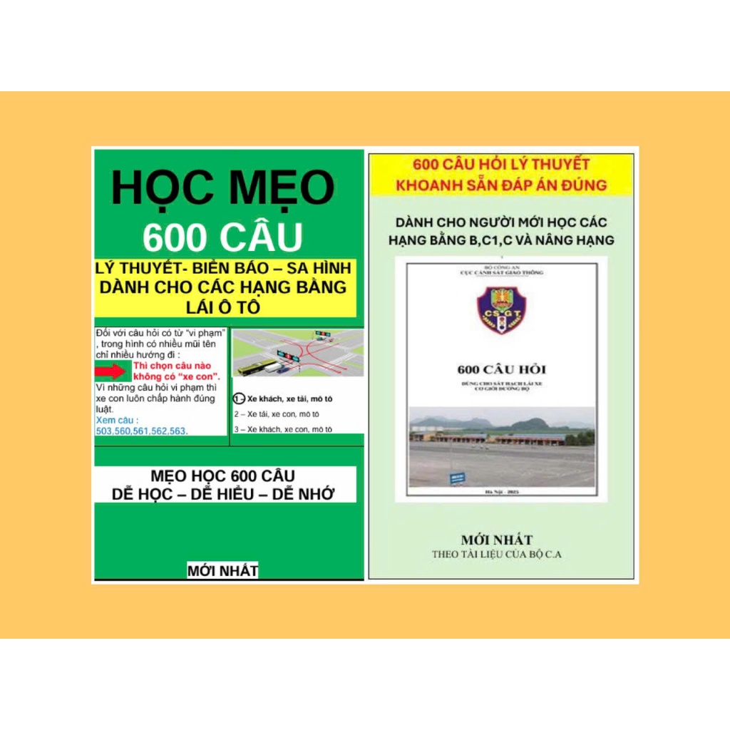 Combo mẹo LT+ 600 CÂU KHOANH SẴN ĐÁP ÁN