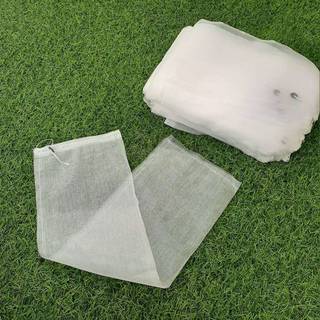 Combo 100 Túi Vải Bọc Bầu, Bí, Mướp, Dưa Leo, Các Loại Trái Cây - Có Dây Buộc Nút Cài Tiện Lợi