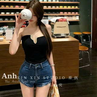 QCL1 #5615 Áo quây cup,ngực phối kim loại mới về siêu đẹp sang chảnh(Freesize)