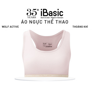Áo ngực nữ croptop Wolf Active x iBasic lưng chữ U thể thao không gọng mút mỏng BRAW161
