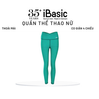 Quần dài thể thao lưng cut - out pickleball iBasic IBXW002B