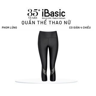 Quần thể thao legging dáng lửng pickleball iBasic IBX062P