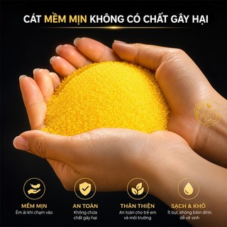 Cát Kim Sa Vàng Cao Cấp Bỏ Bát Hương, Lư Hương, Thay Lư Hương
